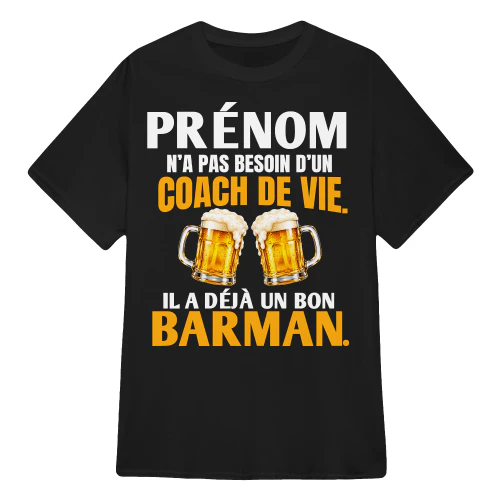 IL A DÉJÀ UN BON BARMAN