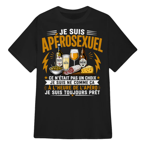 À L’HEURE DE L’APÉRO JE SUIS TOUJOURS PRÊT