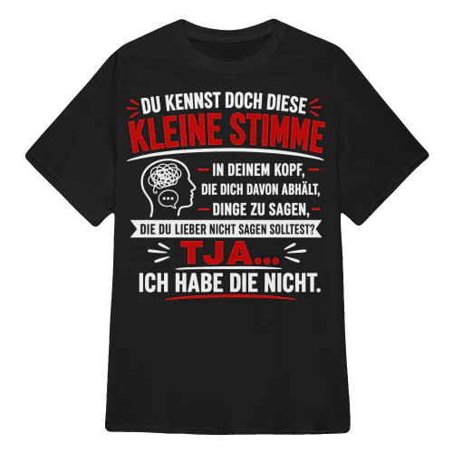 ICH HABE DIE NICHT.