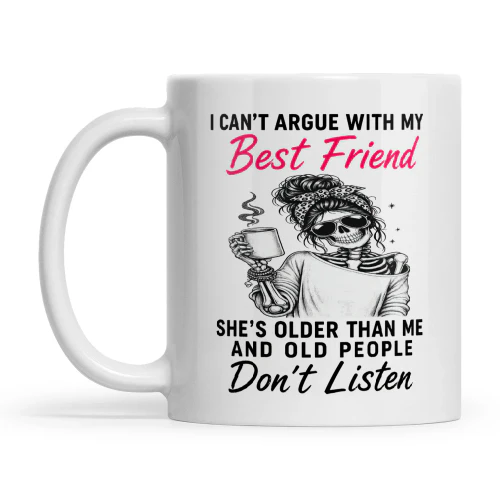 Skull I Can't Argue With My Best Friend