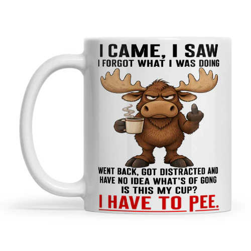 Deer I Came I Saw I Forgot What I Was Doing Went Back