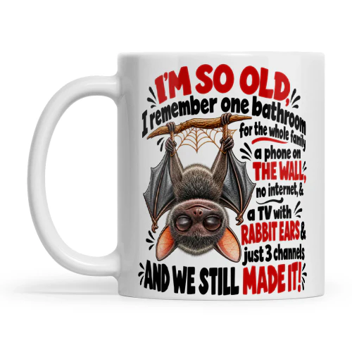 Bat I'm So Old I Remember One Bathroom For The Whole Family A Phone On The Wall