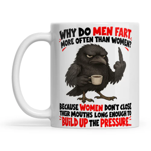 Raven Why Do Men Fart More Often Than Women Because Women Don’t Close