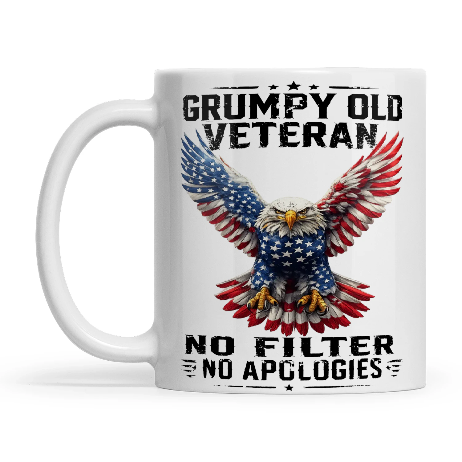Eagle Grumpy Old Veteran No Filter No Apologies