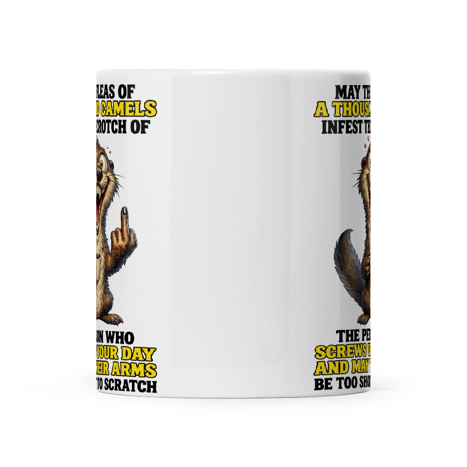 Otter May The Fleas Of A Thousand Camels Infest The Crotch Of The Person