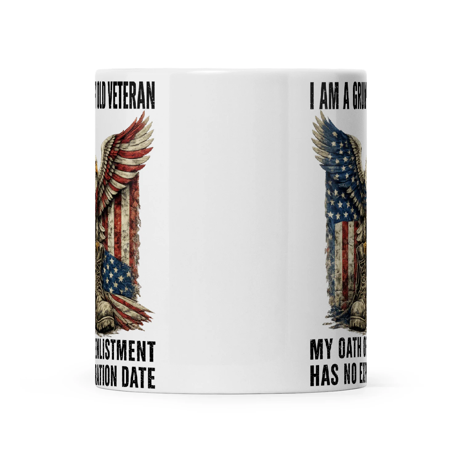 Eagle I Am A Grumpy Old Veteran My Oath Of Enlistment Has No Expiration Date
