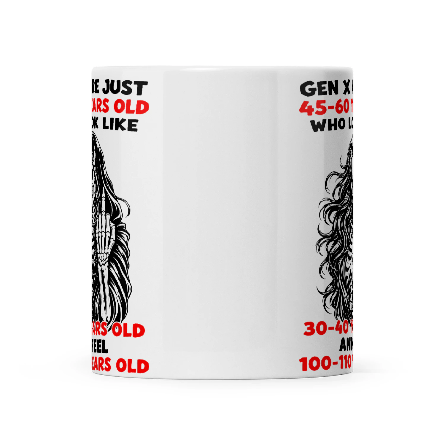 Skull Gen X Are Just 45 60 Years Old Who Look Like