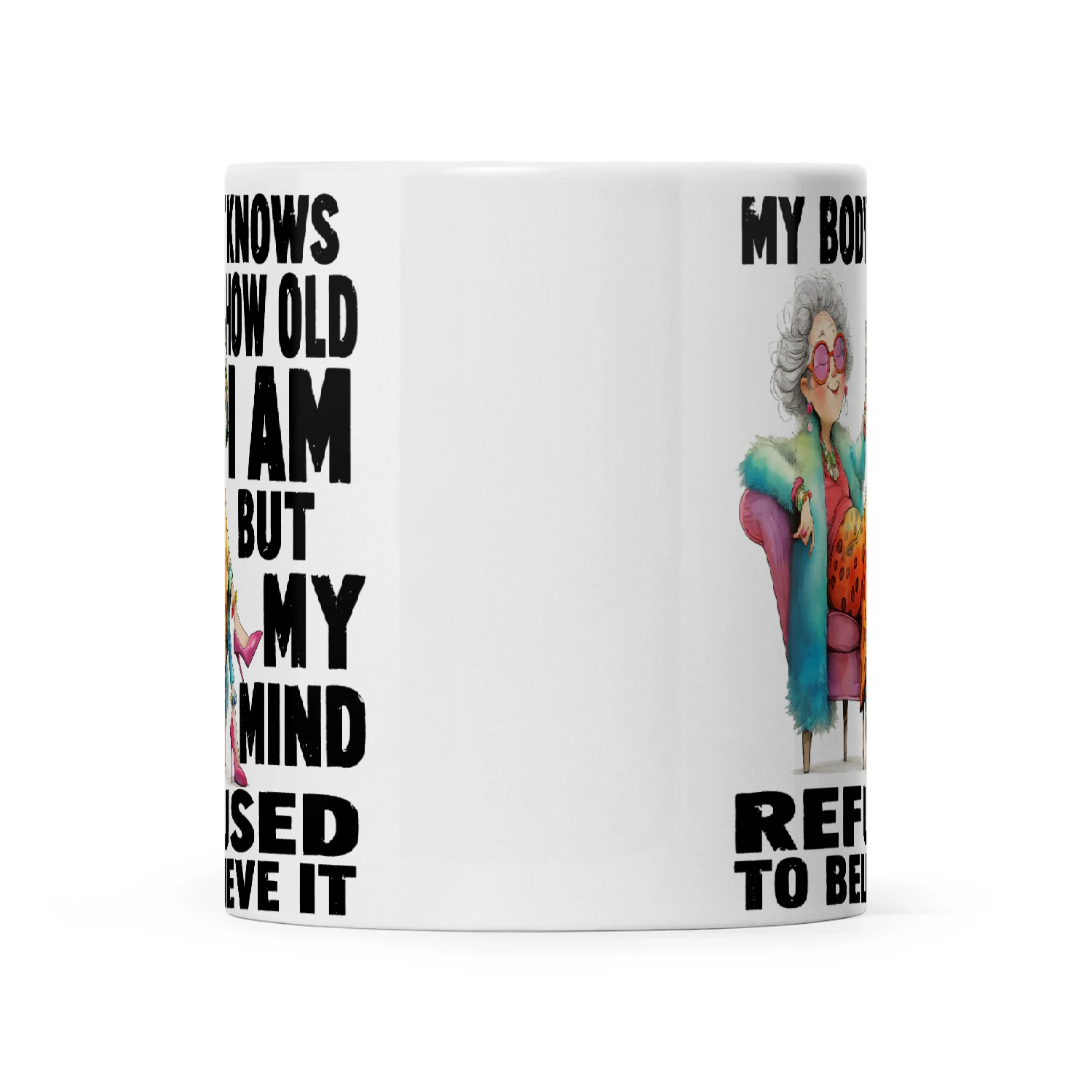 Woman My Body Knows How Old I Am But My Mind Refused To Believe It