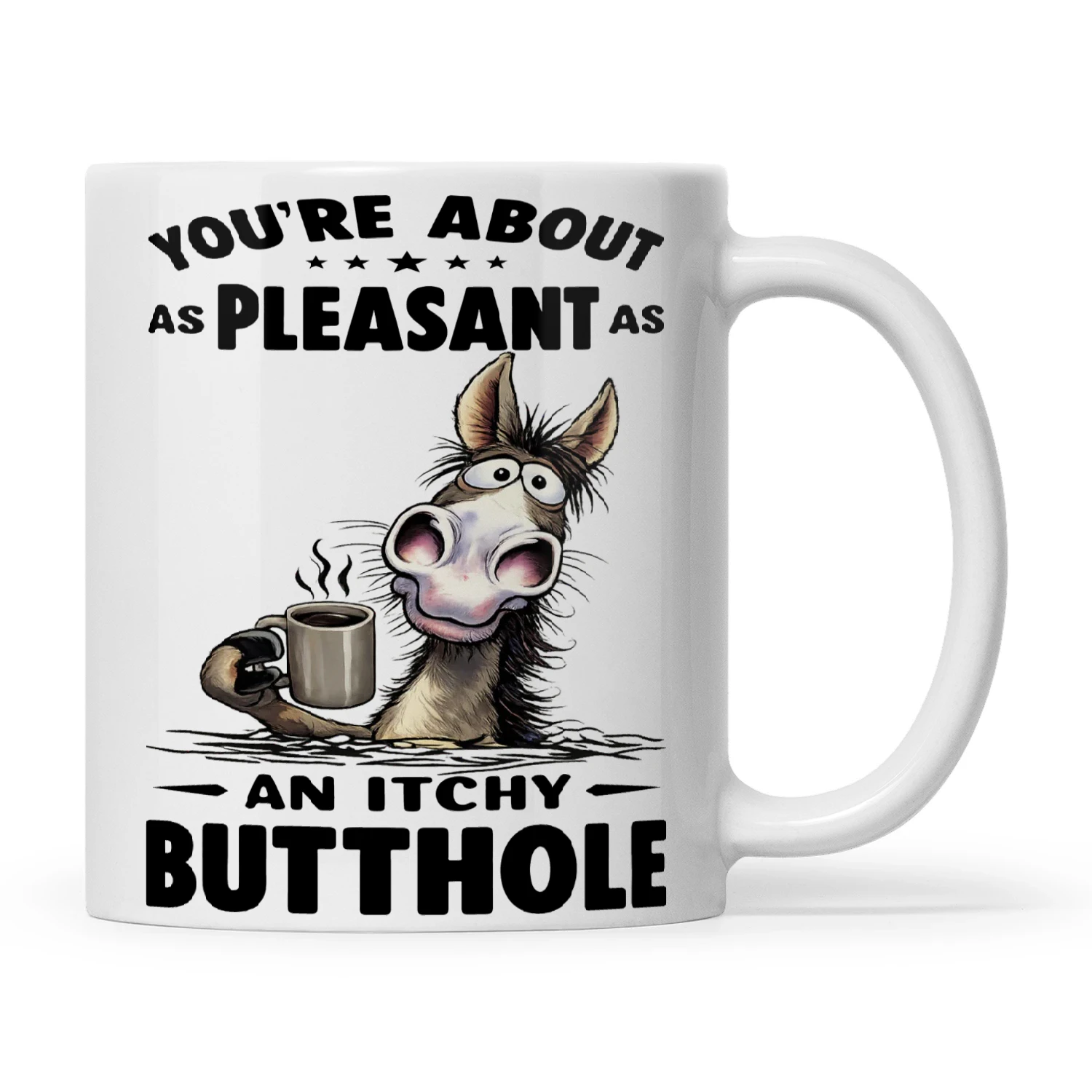 Donkey You're About As Pleasant As An Itchy Butthole