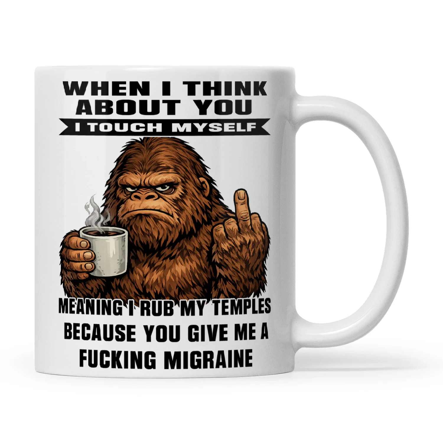 Bigfoot When I Think About You I Touch Myself Meaning I Rub My Temples