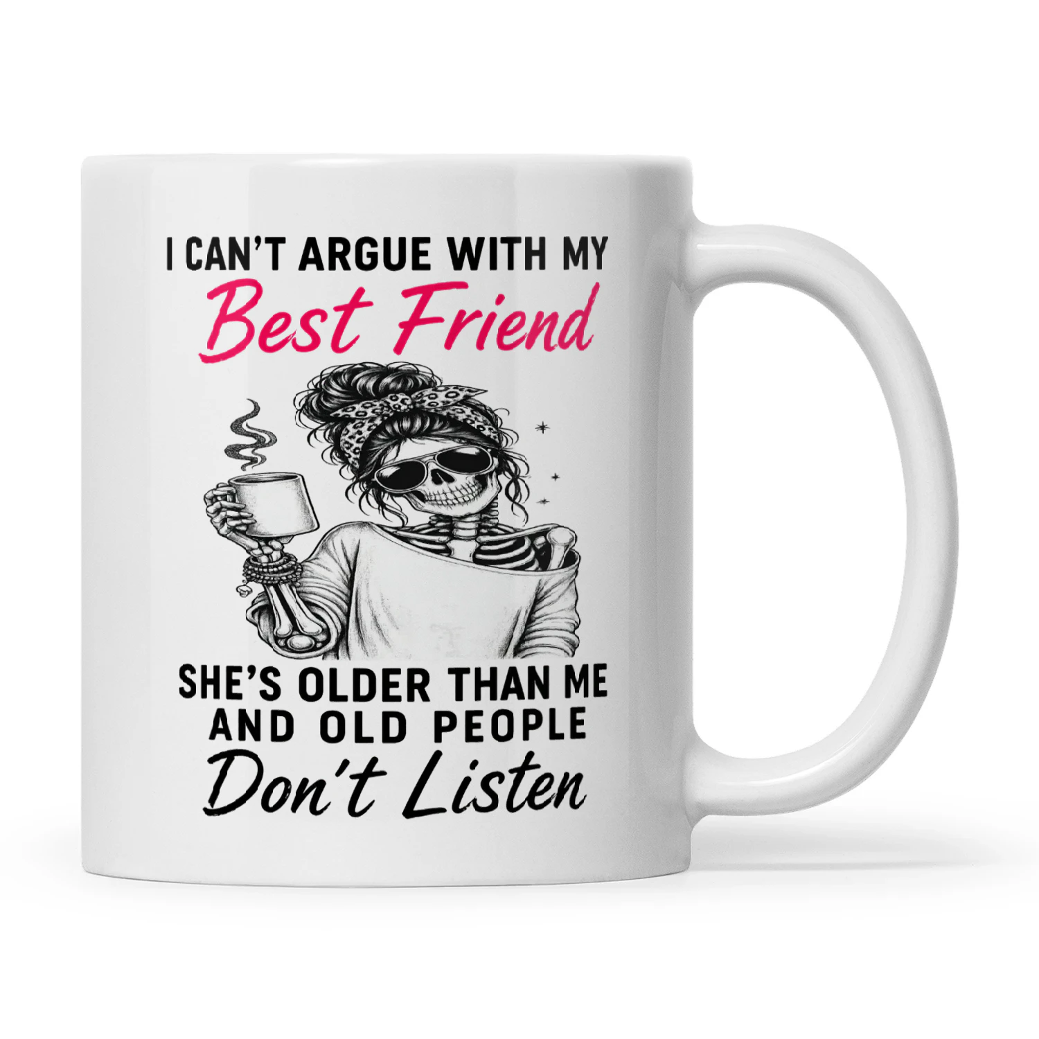 Skull I Can't Argue With My Best Friend
