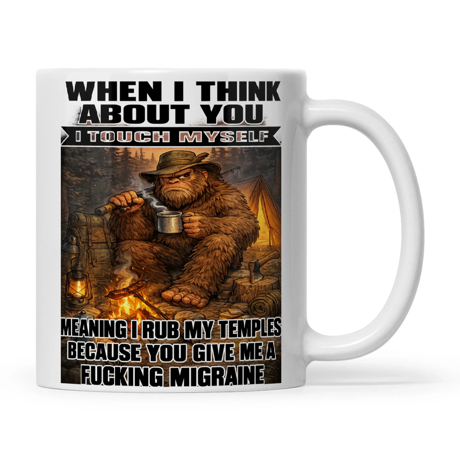 Bigfoot When I Think About You I Touch Myself Meaning I Rub My Temples