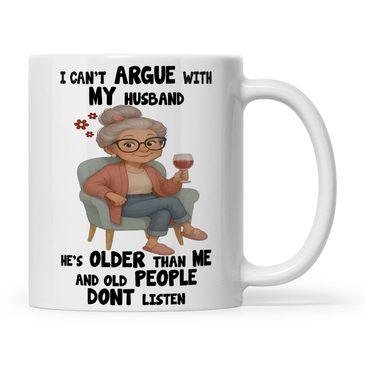 Woman I Can't Argue With My Husband He's Older Than Me And Old People Don't Listen