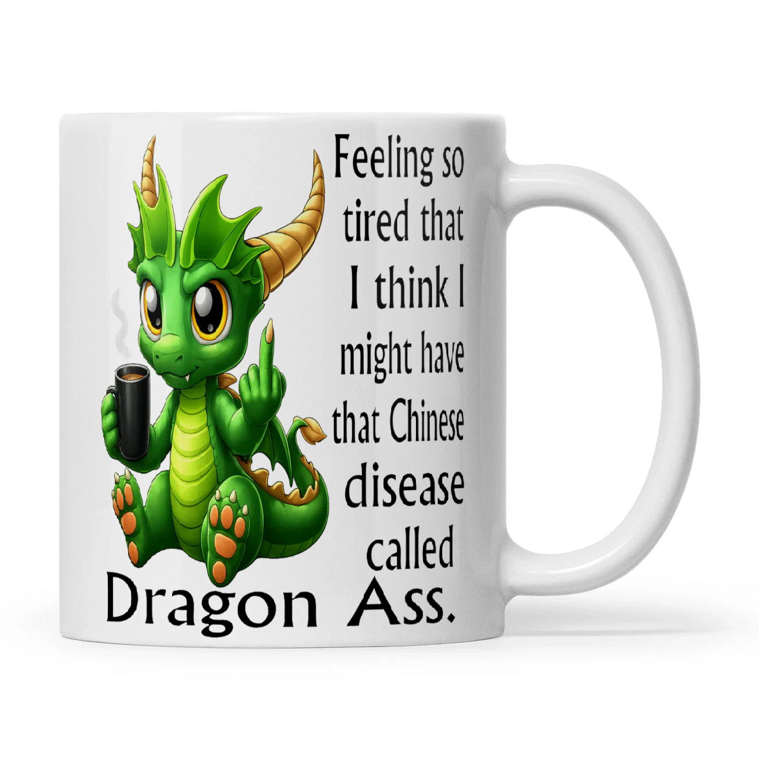 Dragon Feeling So Tired That I Think I Might Have That Chinese Disease Called Dragon Ass