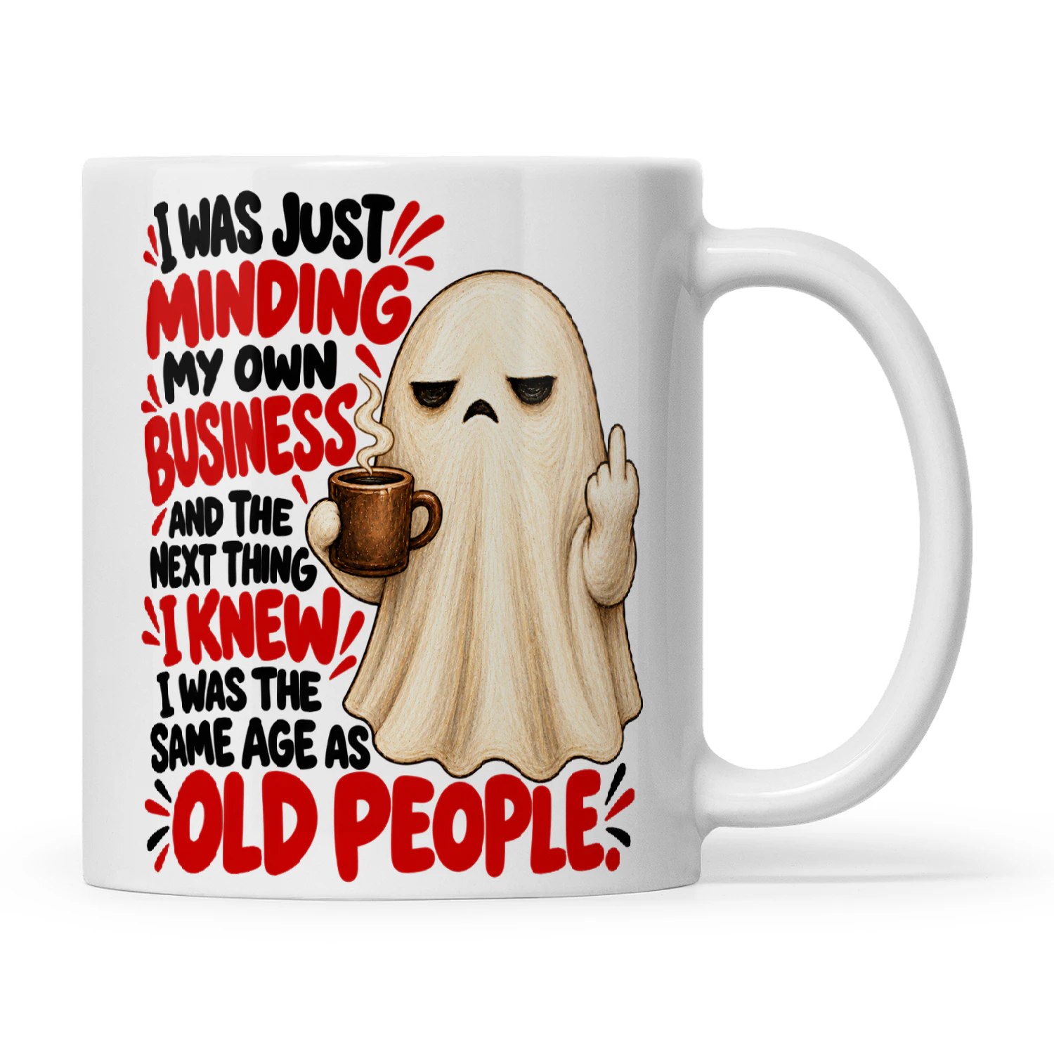 Ghost I Was Just Minding My Own Business And The Next Thing I Knew
