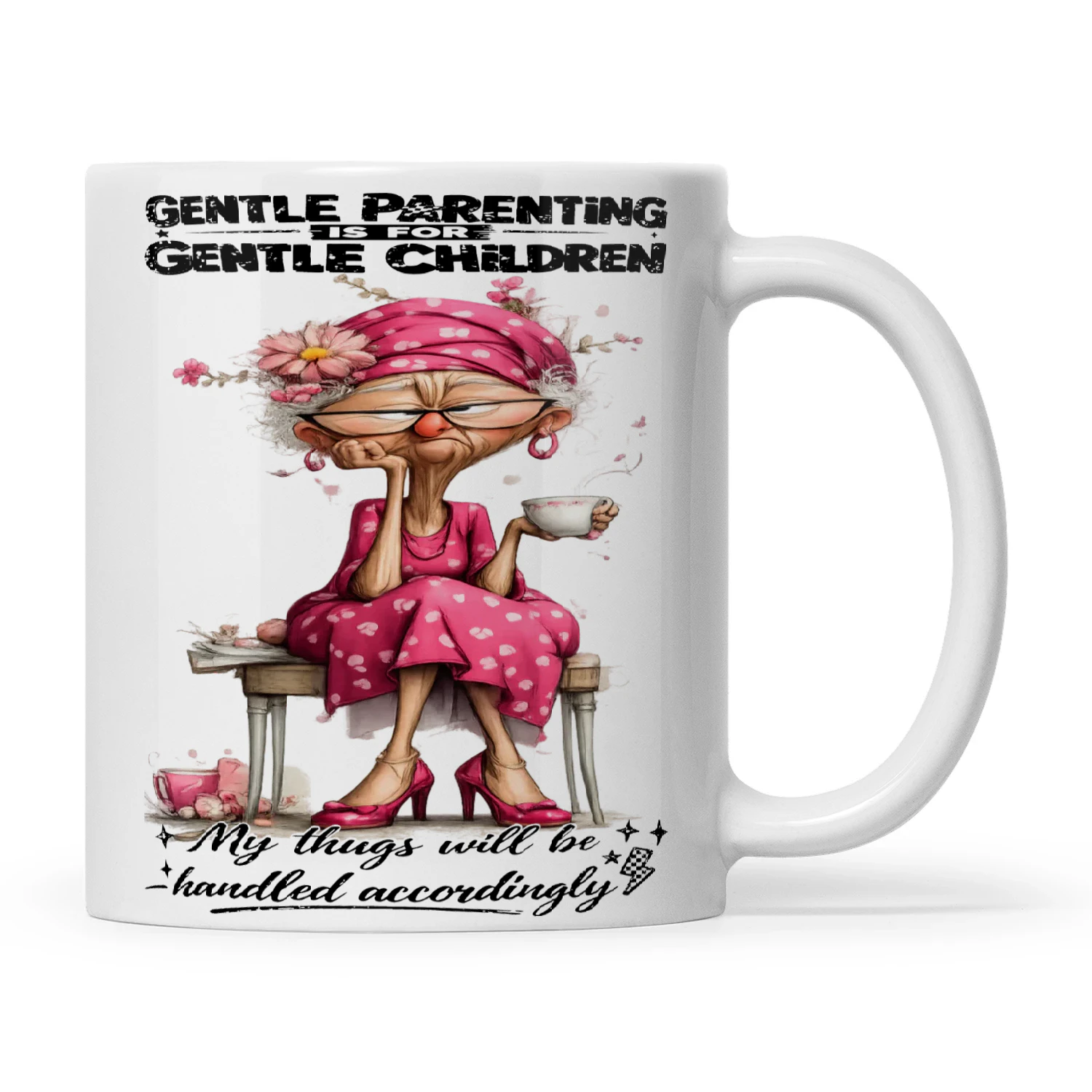 Woman Gentle Parenting Is For Gentle Children My Thugs Will Be Handled Accordingly