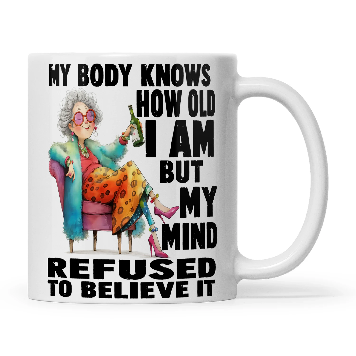 Woman My Body Knows How Old I Am But My Mind Refused To Believe It