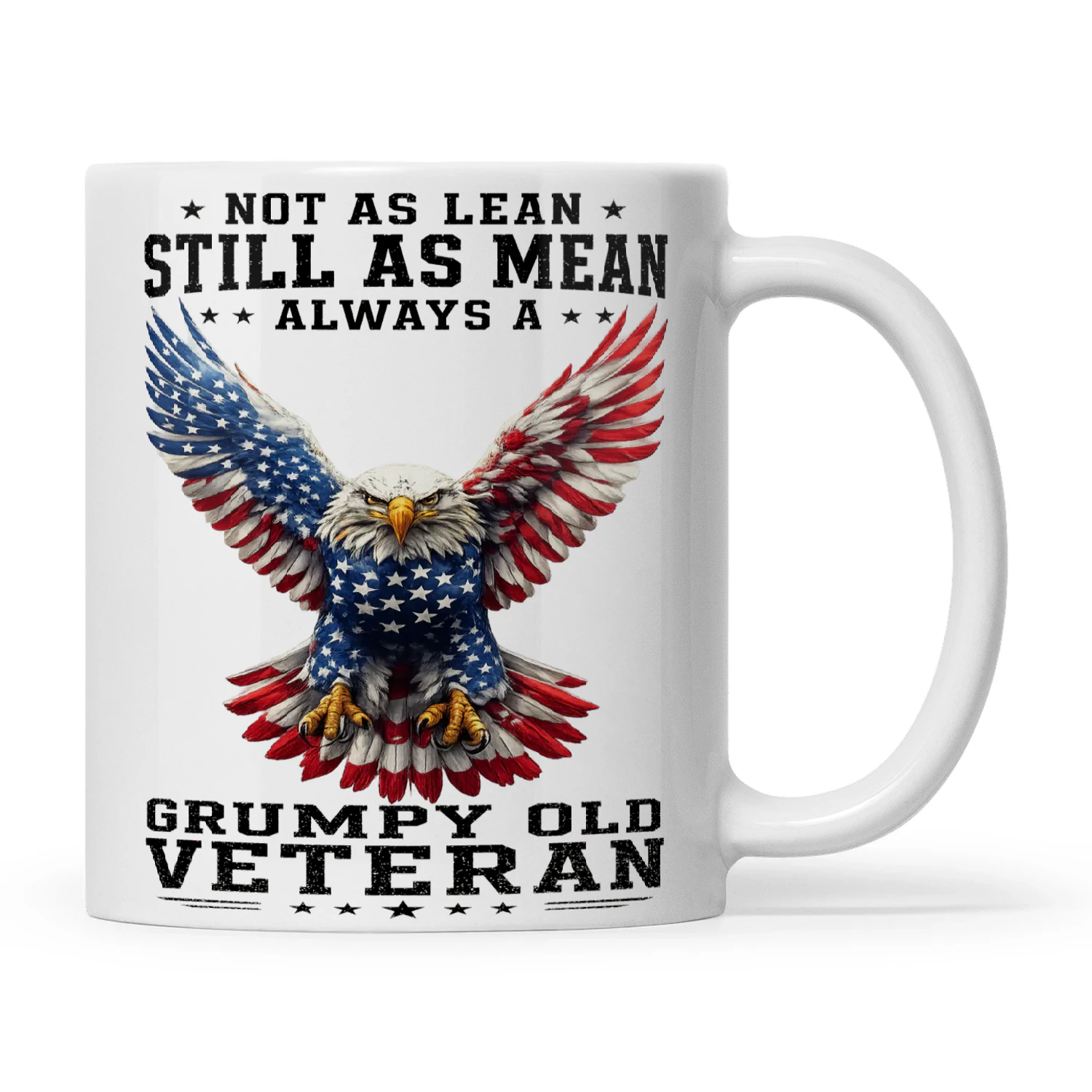 Eagle Not As Lean Still As Mean Always A Grumpy Old Veteran
