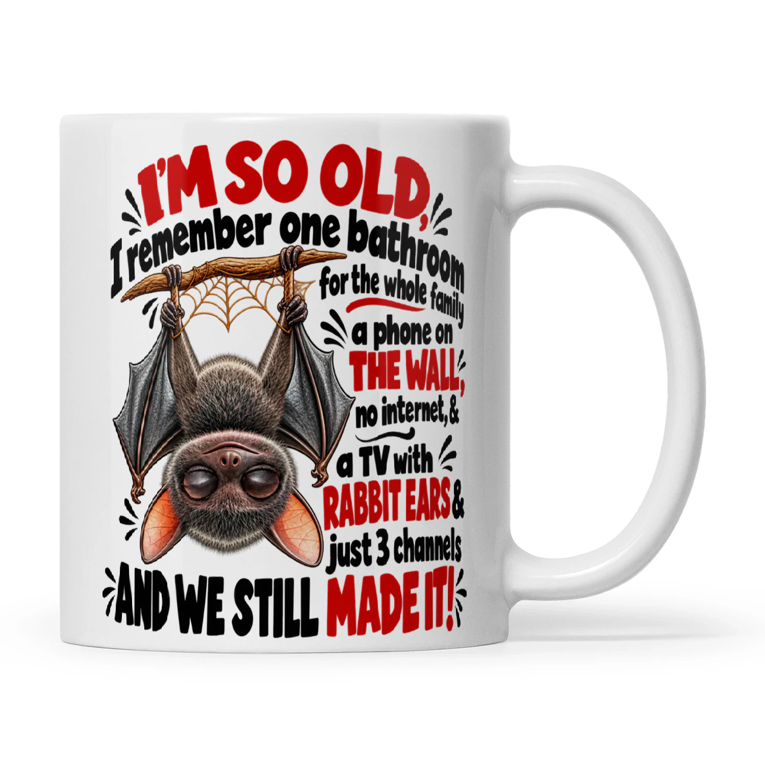Bat I'm So Old I Remember One Bathroom For The Whole Family A Phone On The Wall