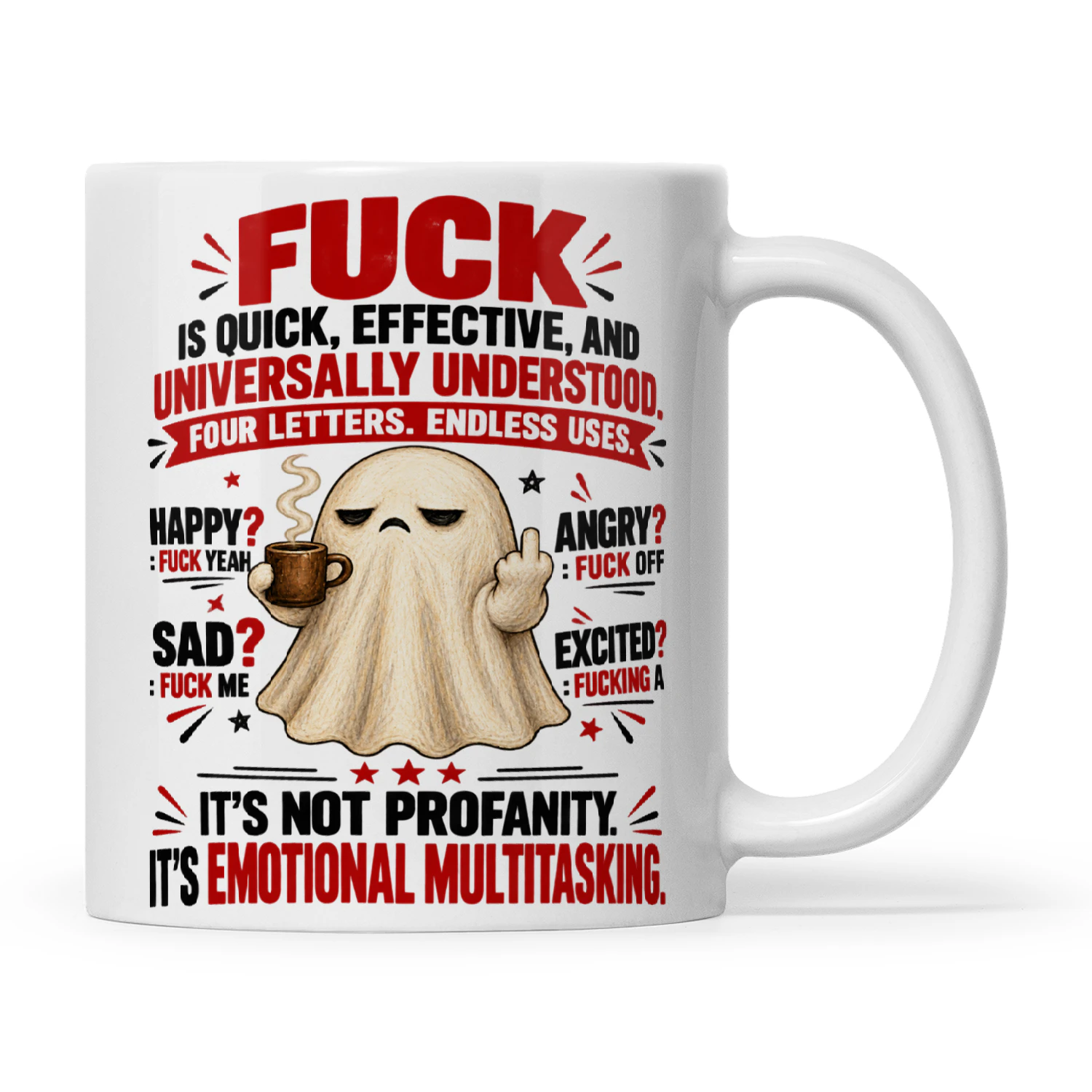 Ghost Fuck Is Quick Effective And Universally Understood Four Letters Endless Uses