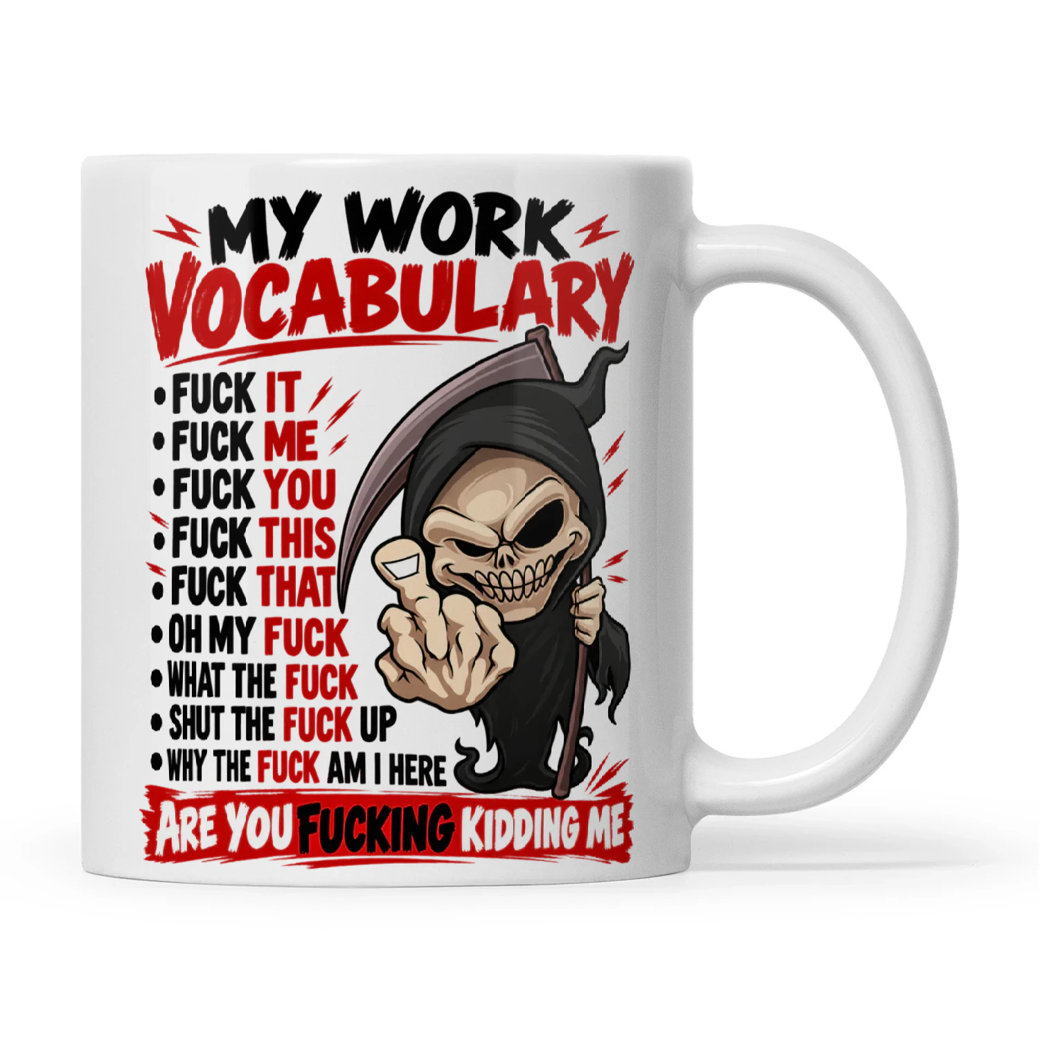 Skull My Work Vocabulary Fuck It Fuck Me Fuck You