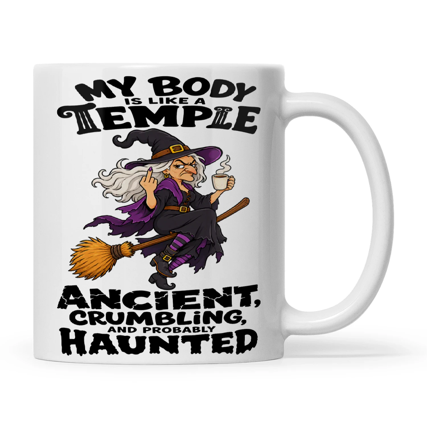 Witch My Body Is Like A Temple Ancient Crumbling And Probably Haunted