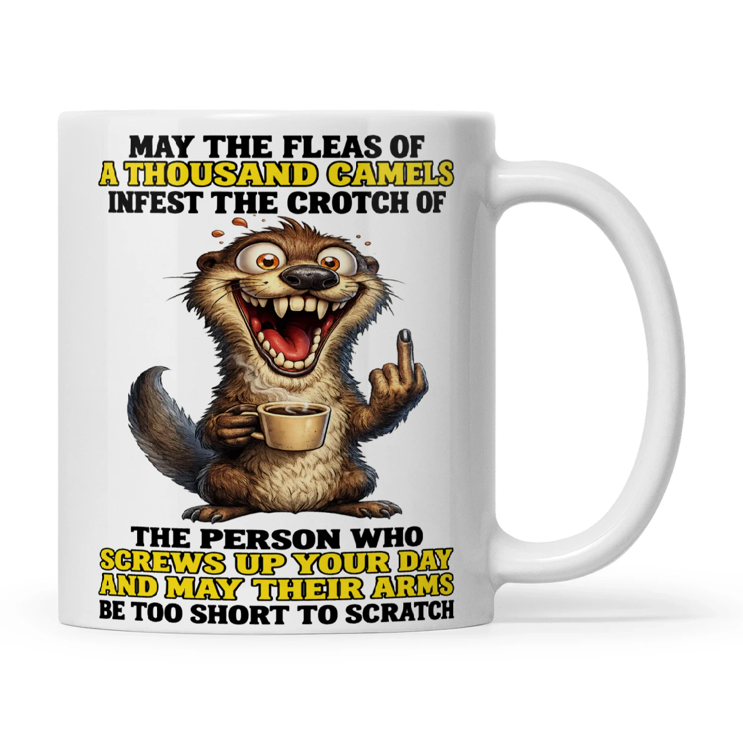 Otter May The Fleas Of A Thousand Camels Infest The Crotch Of The Person