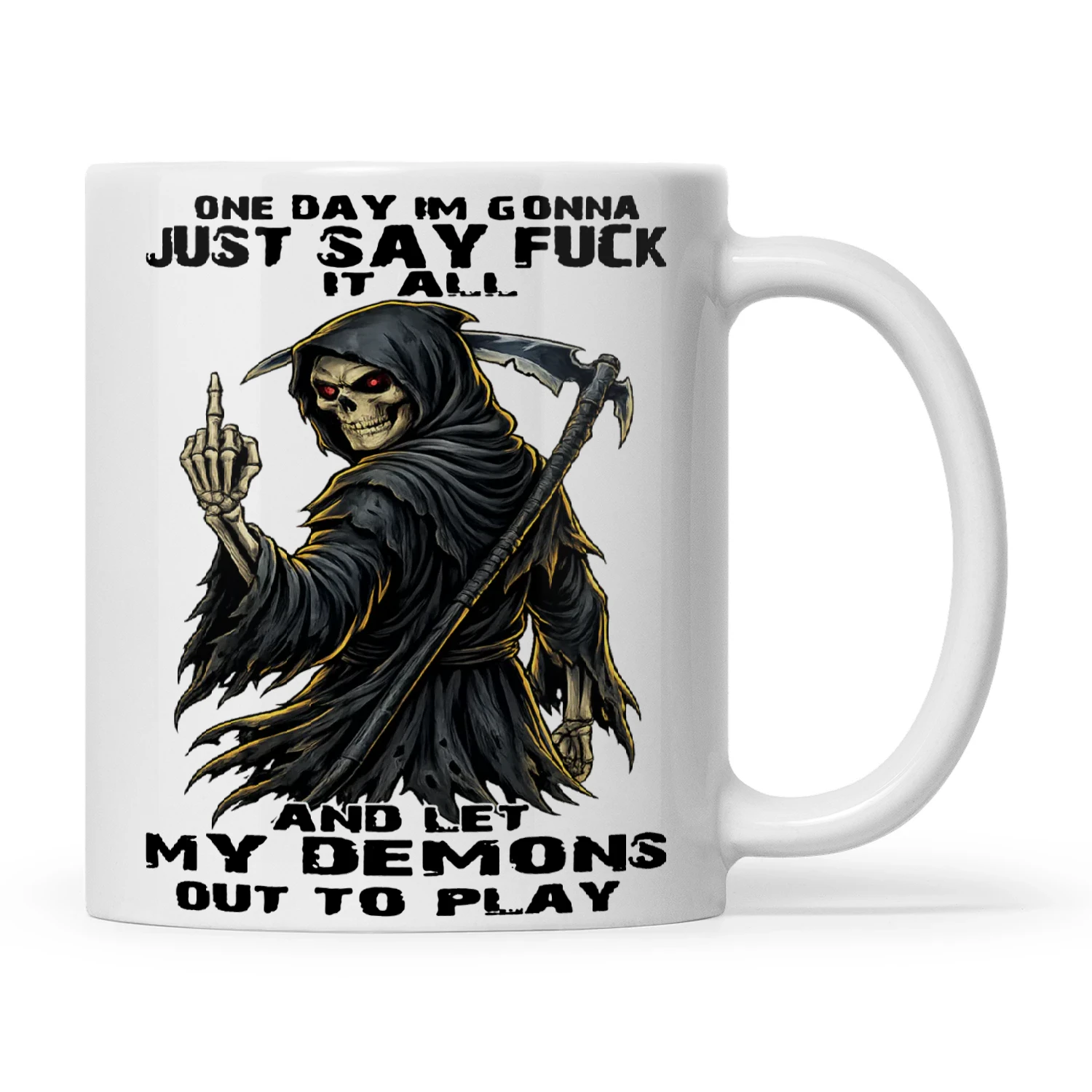 Skull One Day I'm Going To Say Fuck It And Let All My Demonds Out Of To Play