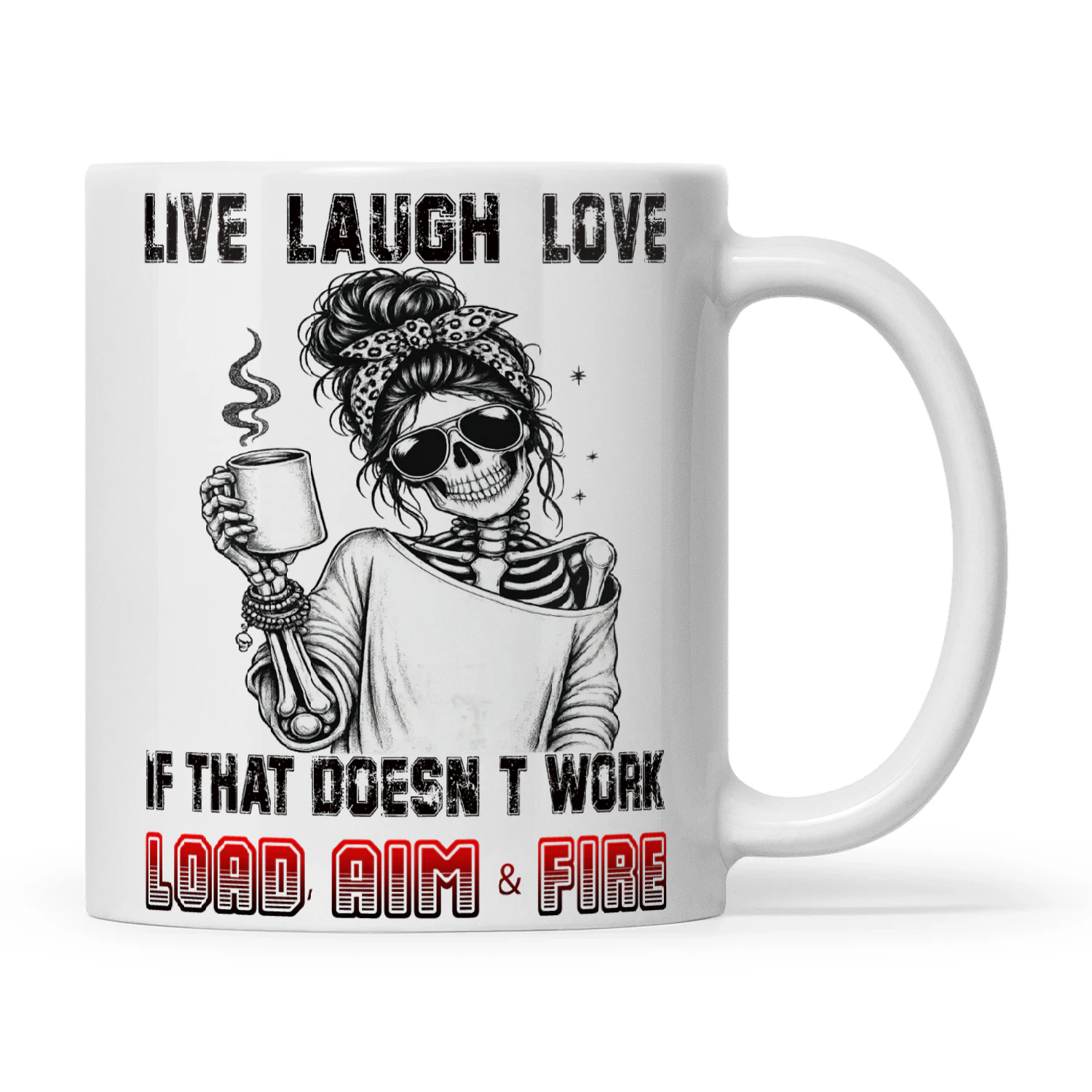 Skull Live Laugh Love If That Doesn't Work