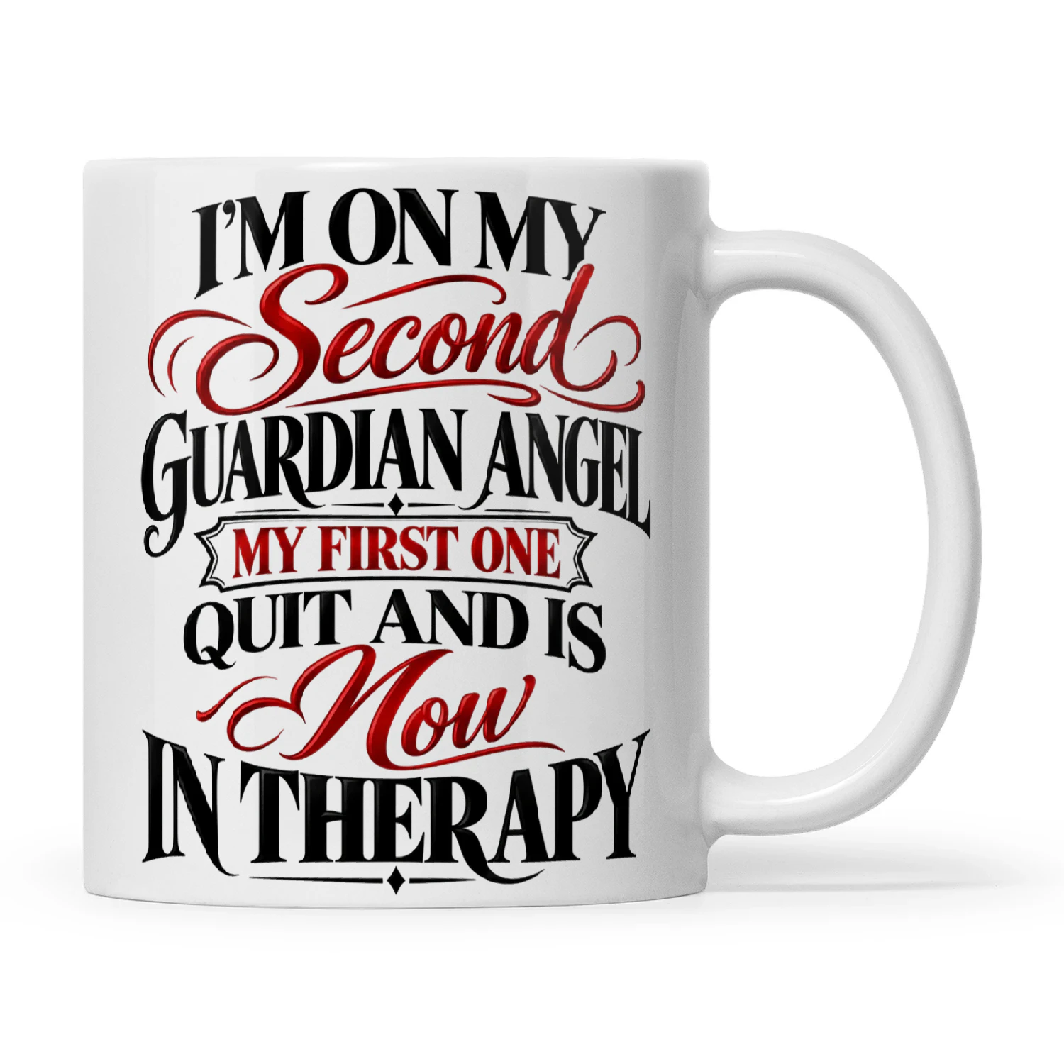 Quote I'm On My Second Guardian Angel My First One Quit And Is Now In Therapy