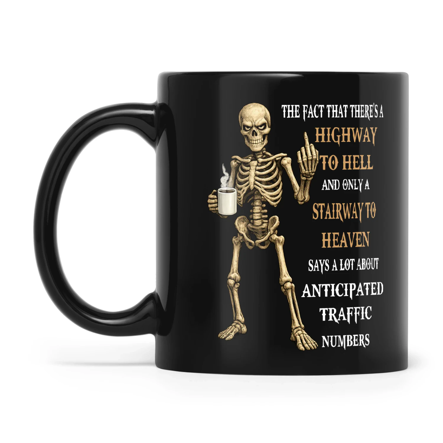 Skull The Fact That There's A Highway To Hell And Only A Stairway To Heaven Says A Lot About Anticipated Traffic Numbers