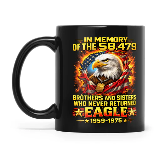 Eagle In Memory Of The 58,479 Brothers And Sisters Who Never Returned Vietnam 1959-1975
