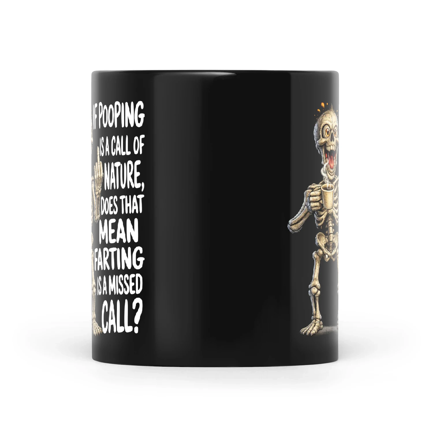 Skull If Pooping Is A Call Of Nature Does That Mean Farting Is A Missed Call