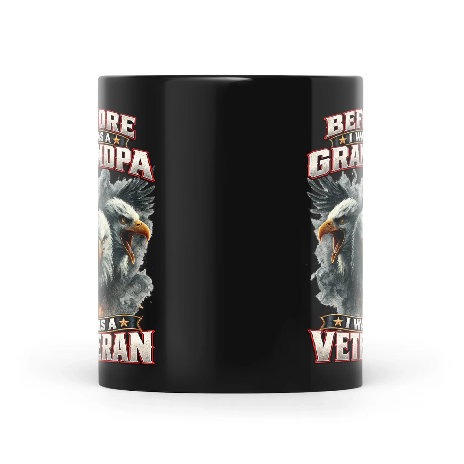 Eagle Before I Was A Grandpa I Was A Veteran