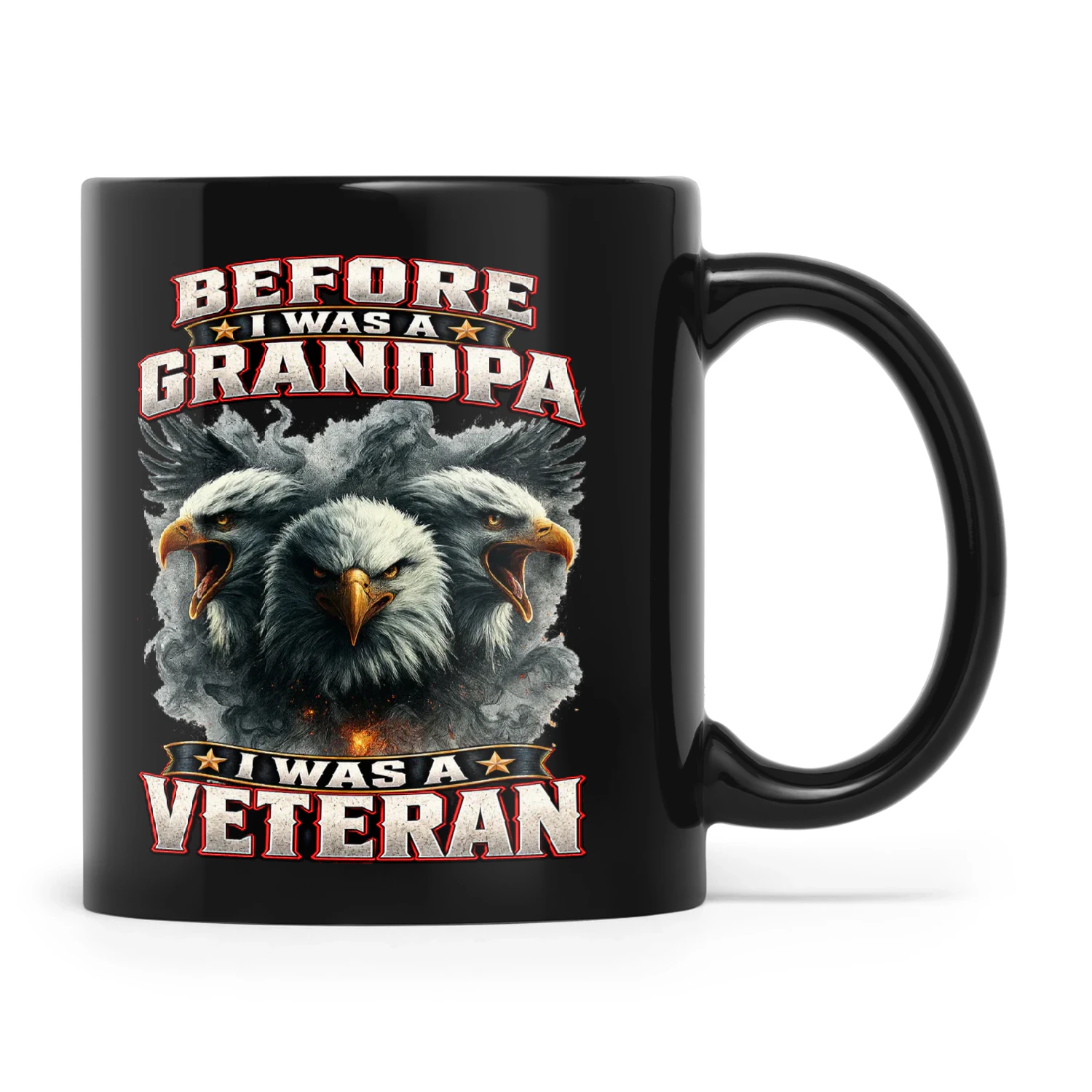 Eagle Before I Was A Grandpa I Was A Veteran