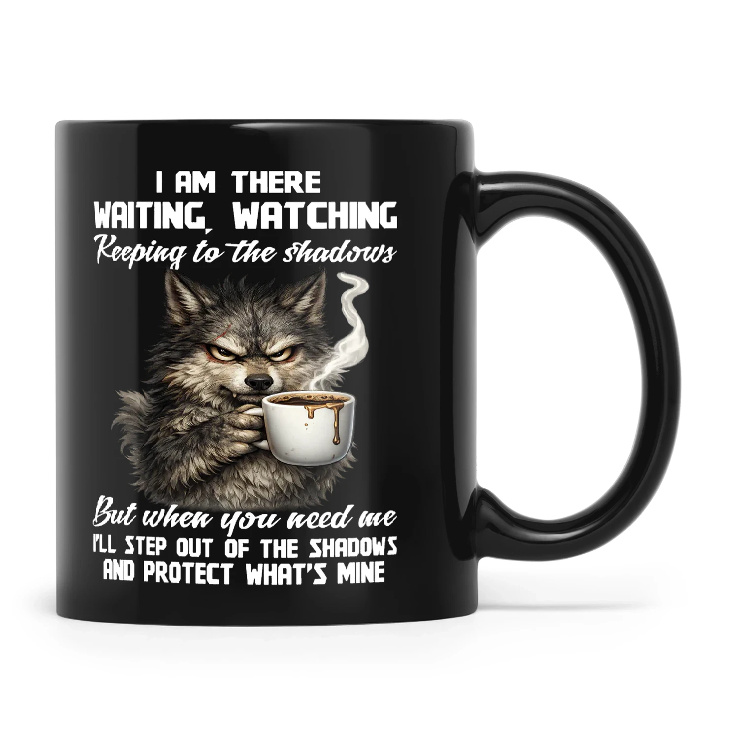 Wolf I Am There Waiting Watching Keeping To The Shadows