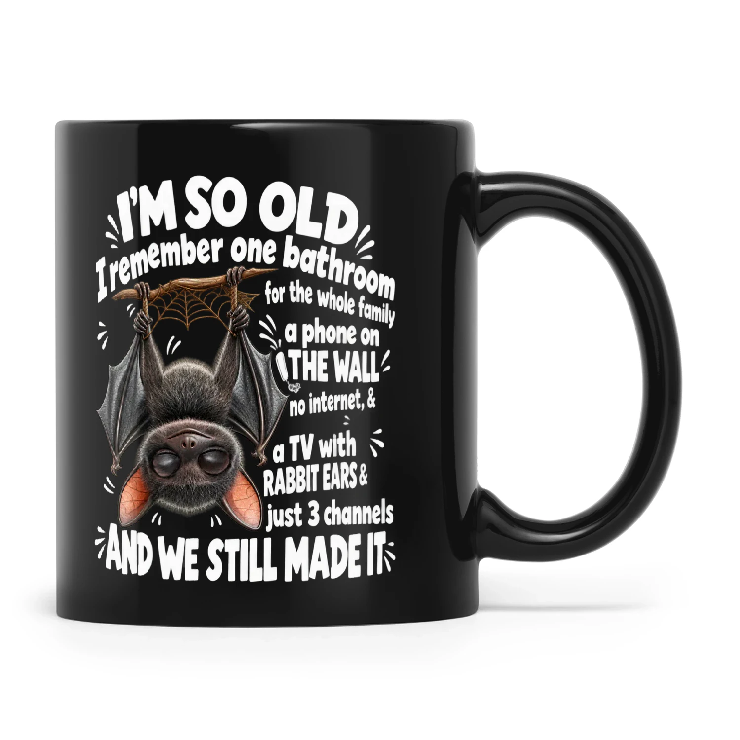 Bat I'm So Old I Remember One Bathroom For The Whole Family A Phone On The Wall