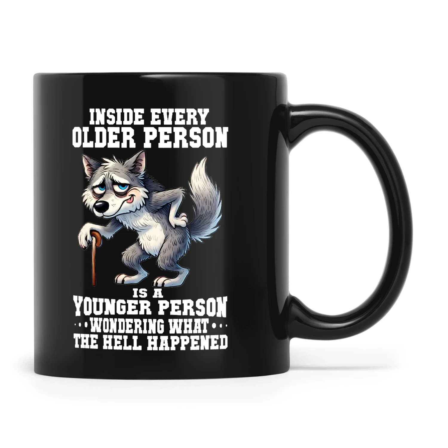 Wolf Inside Every Older Person Is A Younger Person