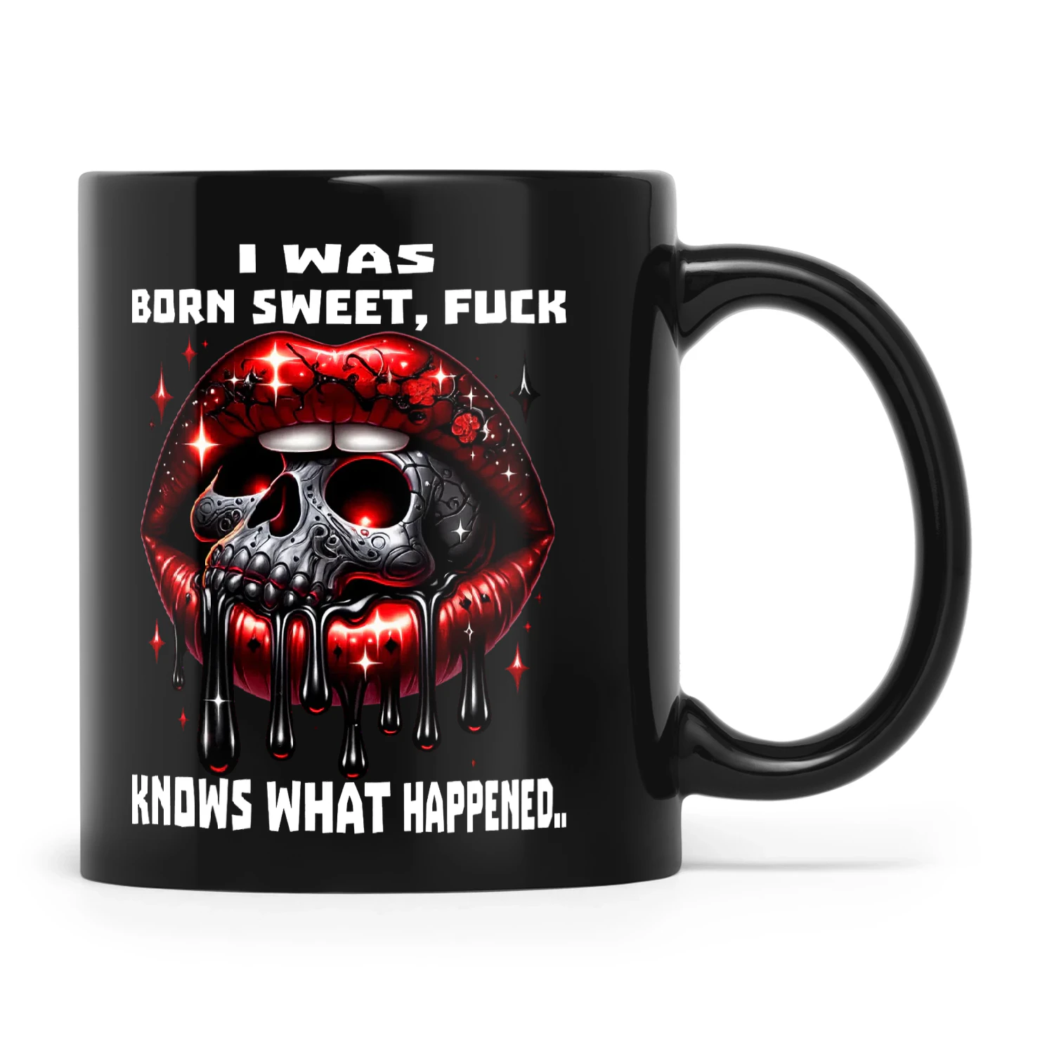 Skull I Was Born Sweet Fuck Knows What Happened