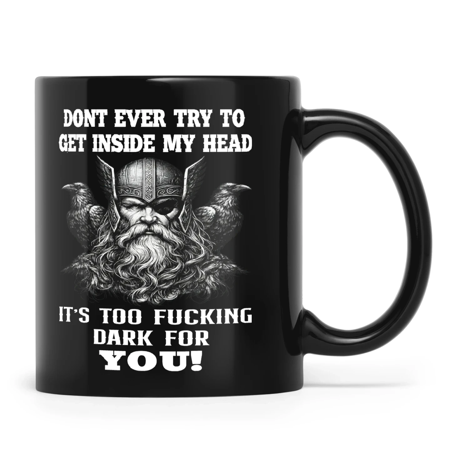 Viking Don't Ever Try To Get Inside My Head It's So Too Fucking Dark For You