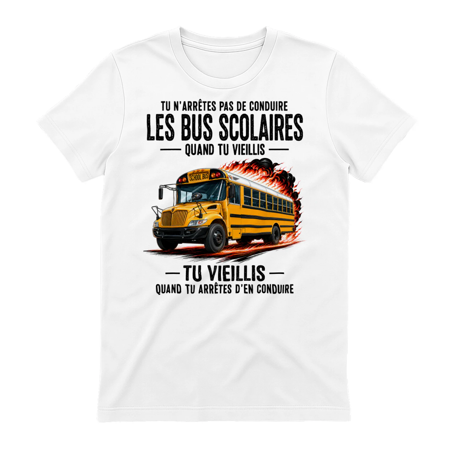 FR-You don't stop driving school buses when you get old