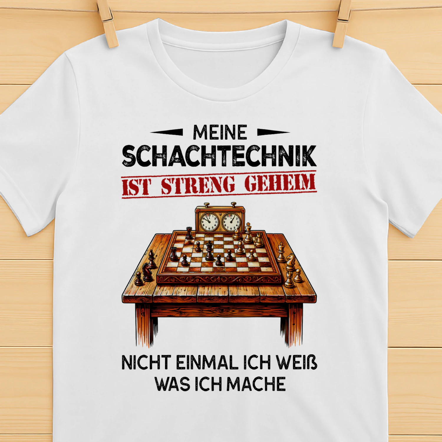 DE-MEINE SCHACHTECHNIK IST STRENG GEHEIM. NICHT EINMAL ICH WEIB WAS ICH MACHE