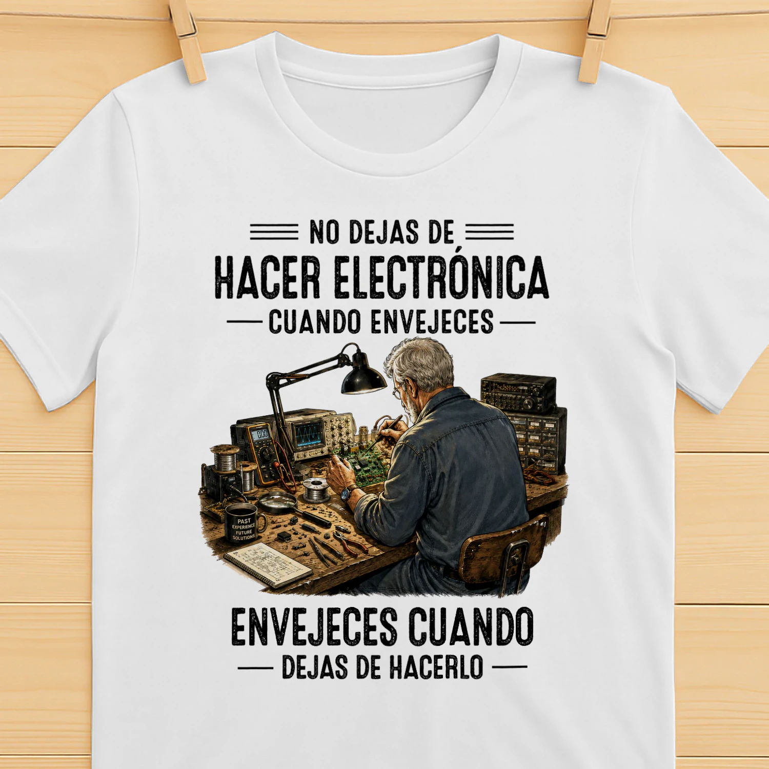 ES-You don't stop building electronics when you get old. You get old when you stop building