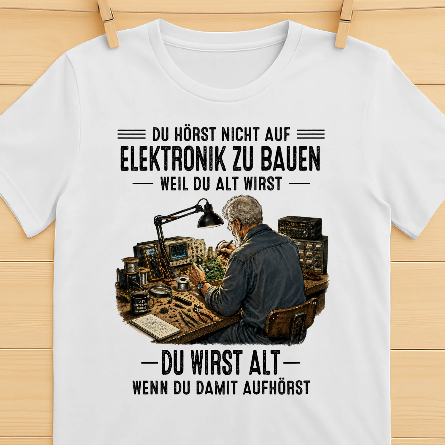DE-You don't stop building electronics when you get old. You get old when you stop building
