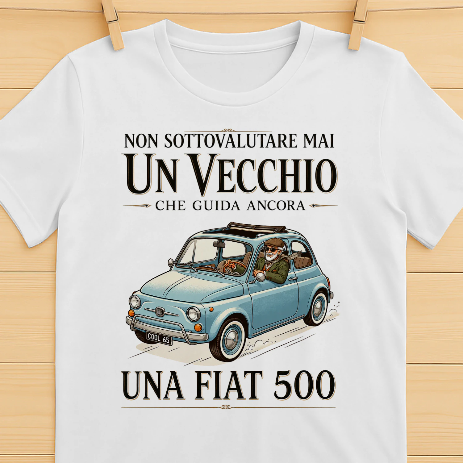 IT-Never underestimate an old man who still drives a Fiat 500