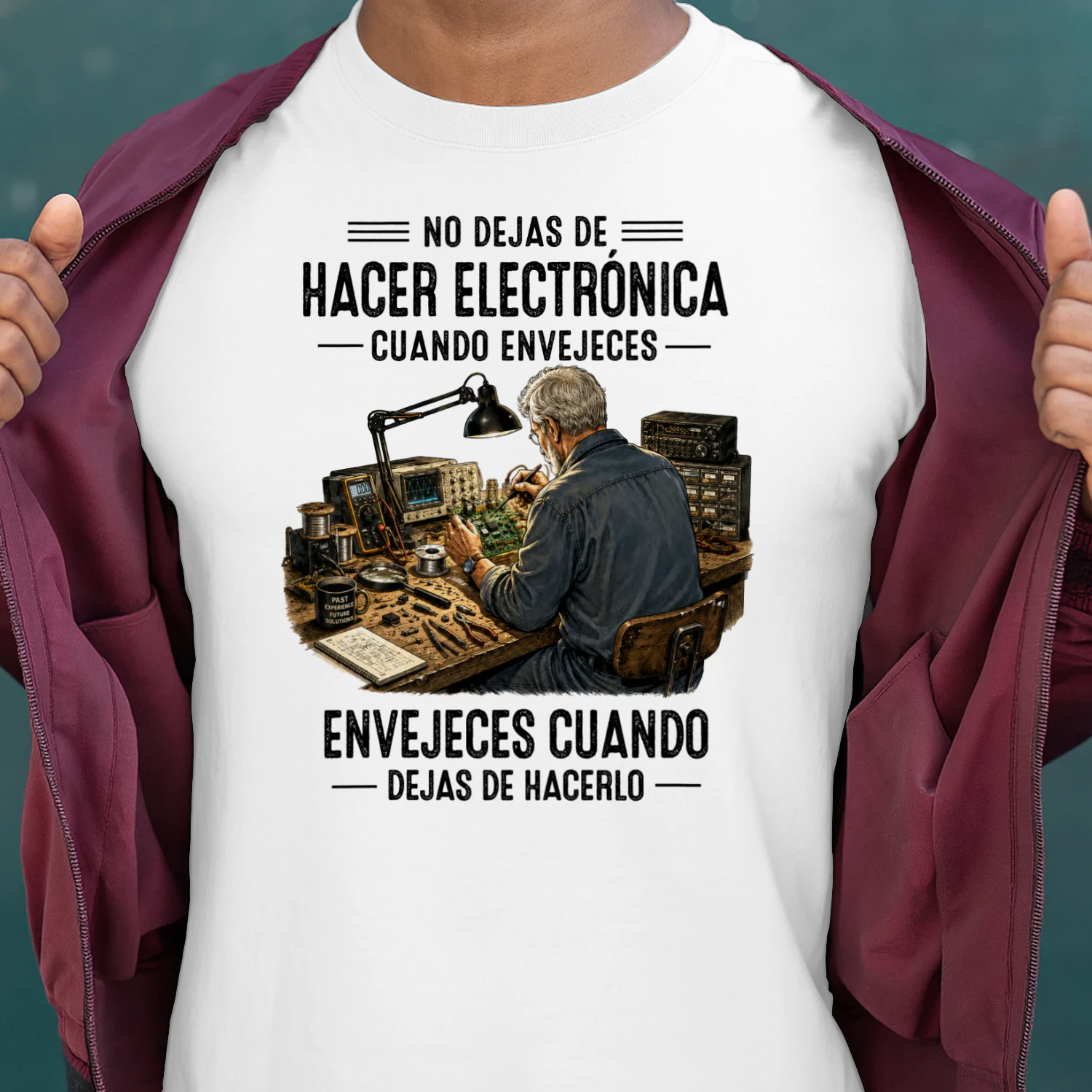 ES-You don't stop building electronics when you get old. You get old when you stop building