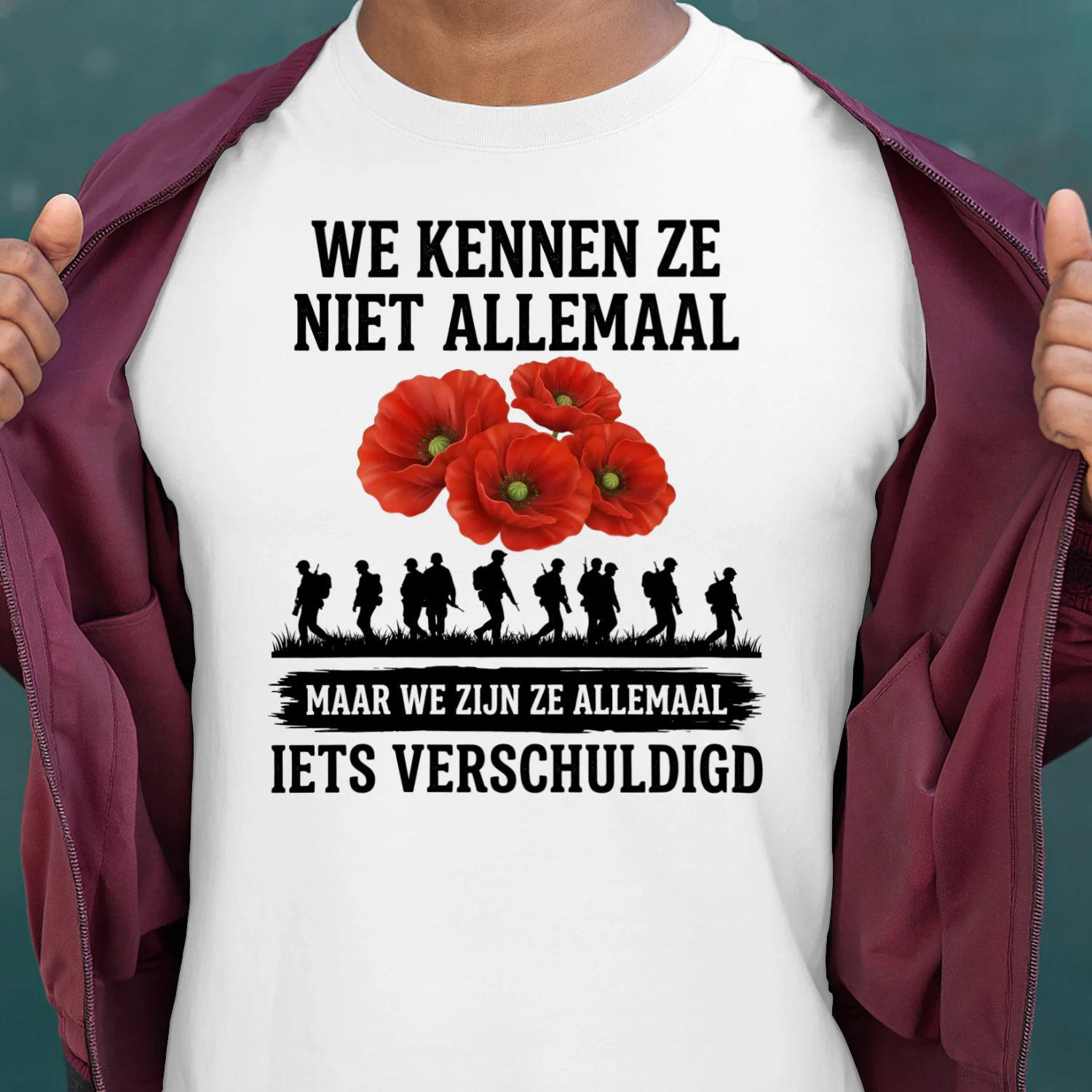 NL-WE KENNEN ZE NIET ALLEMAAL MAAR WE ZIJN ZE ALLEMAAL IETS VERSCHULDIGD