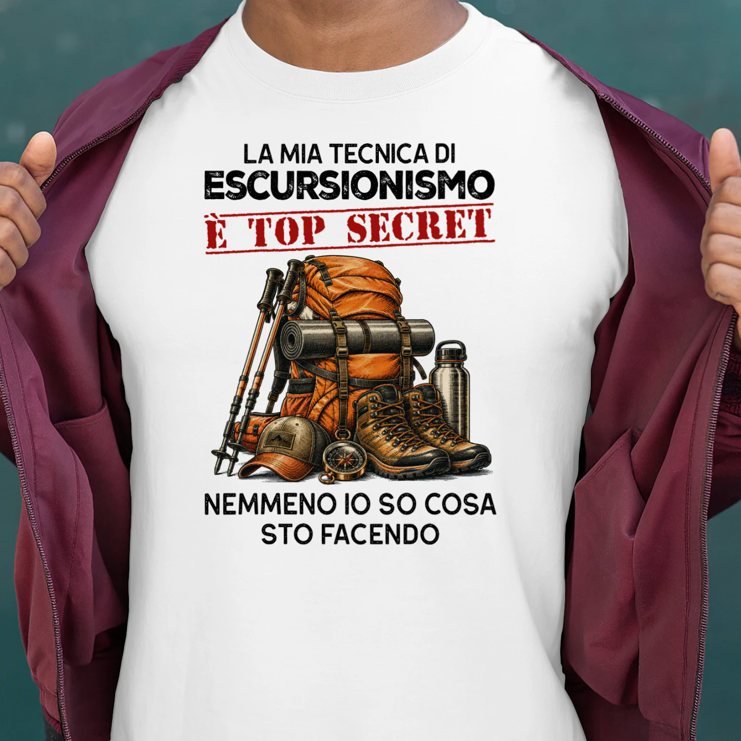 IT-My hiking technique is top secret