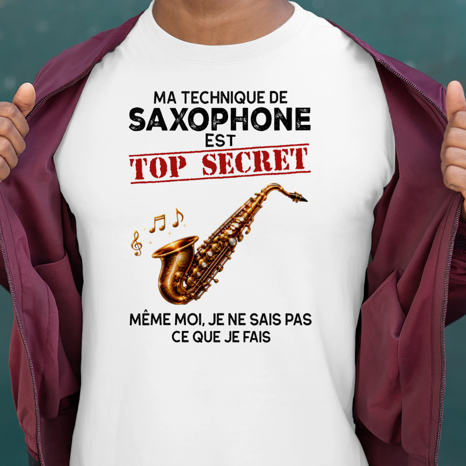 FR-My saxophone technique is top secret. I don't even know myself what I am doing