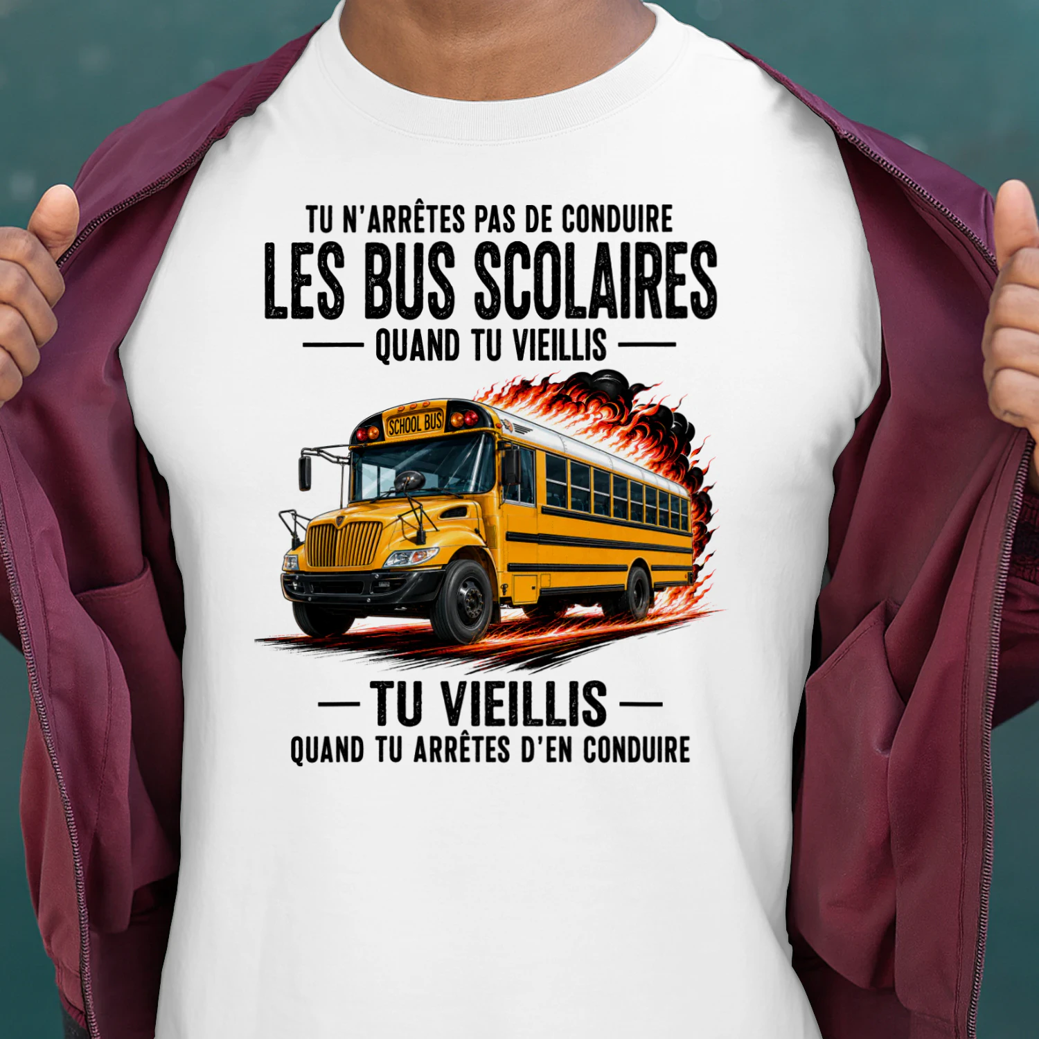 FR-You don't stop driving school buses when you get old